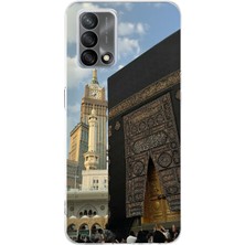 TechTree Oppo A74 Uyumlu Manevi Huzur Kabe Kapısı Umre Baskılı Silikon Kılıf