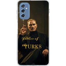 TechTree Samsung Galaxy M52 Uyumlu Atatürk Father Of The Turks Baskılı Silikon Kılıf