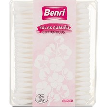Benri Kulak Temizleme Çubuğu 200 Adet
