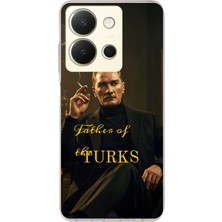 TechTree Vivo Y36 Uyumlu Atatürk Father Of The Turks Baskılı Silikon Kılıf