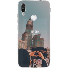 TechTree Redmi Note 7-7 Pro Uyumlu Kabe Sevdası Baskılı Silikon Kılıf
