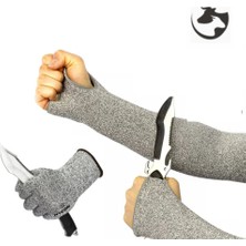 Alpargos 5. Seviye Kesilmeye Dayanıklı Eldiven-Kolluk Set