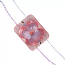 Belirtilmemiş 12 Volt 2 Watt Pembe Sabit 4333-3030 Modül LED