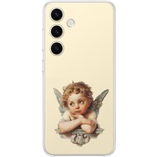 TechTree Samsung Galaxy S25 Uyumlu Cupid's Dream (Eros’un Rüyası) Baskılı Silikon Kılıf