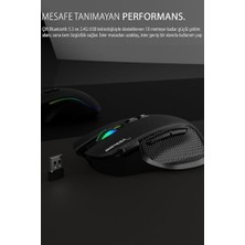 Skygo IMG-GT22 Profesyonel Gaming Oyuncu Mouse | 8 Tuş Rgb LED 7200 Dpı Bluetooth 5.3 Kablosuz & Kablolu
