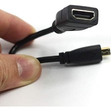 Skygo 5139 Micro Mikro HDMI Çevirici Dönüştürücü Adaptör Kablosu 15CM