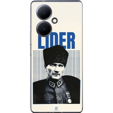 TechTree Vivo V29 Lite 5g Uyumlu Atatürk Lider Baskılı Silikon Kılıf