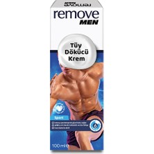 5 Adet Remove Men Tüy Dökücü Krem For Men Sport 100 ml