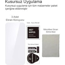 Skygo - ile Uyumlu Galaxy A36 Kırılmaz Cam 3 Adet Temperli Şeffaf Ekran Koruyucu(3'lü Paket)