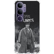 TechTree Vivo V40 Lite Uyumlu Atatürk'ün Mirası Baskılı Silikon Kılıf