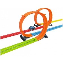 Skygo 180912, Smoby Flextreme Superlooping Oyun Seti, Büyütülebilir Set, Tamamlayıcı, Uzun Ray Parçaları, Spiral Sürüş, Smoby Flextreme Superlooping Set