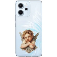 TechTree Oppo Reno 14F Uyumlu Cupid's Dream (Eros’un Rüyası) Baskılı Silikon Kılıf