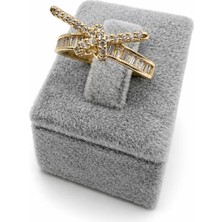 Xuping Jewelry Xupıng Jewelry Xuping Taşlı Düğüm Model Yüzük Çelik Yüzük