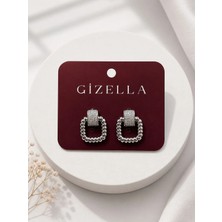 Xuping Jewelry Xp Xuping Xuping Kare Desenli Küpe Çelik Küpe