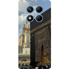 TechTree Redmi Note 14 Pro 4g Uyumlu Manevi Huzur Kabe Kapısı Umre Baskılı Silikon Kılıf