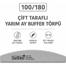 Sunshine Buffer Törpü Çift Taraflı Yarım Ay