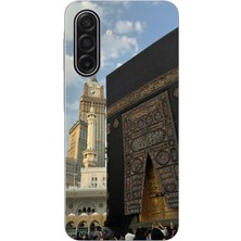 TechTree Samsung Galaxy A17 Uyumlu Manevi Huzur Kabe Kapısı Umre Baskılı Silikon Kılıf