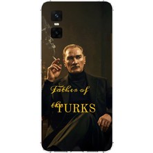TechTree Infinix Gt 30 Pro Uyumlu Atatürk Father Of The Turks Baskılı Silikon Kılıf