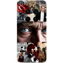 TechTree Honor Magic 7 Pro Uyumlu Atatürk Istiklal Panoraması Baskılı Silikon Kılıf