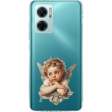 TechTree Redmi Note 11E Uyumlu Cupid's Dream (Eros’un Rüyası) Baskılı Silikon Kılıf