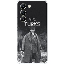 TechTree Vivo V30 Lite Uyumlu Atatürk'ün Mirası Baskılı Silikon Kılıf