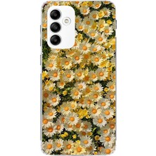 TechTree Samsung Galaxy A05S Uyumlu Papatya Bahçesi Sulu Boya Baskılı Silikon Kılıf