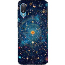 TechTree Samsung Galaxy A02 Uyumlu Yıldız Atlası Kozmik Rehber Baskılı Silikon Kılıf