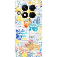 TechTree Redmi Note 14 Pro 5g Uyumlu La Dolce Vita Italyan Rüyası Baskılı Silikon Kılıf