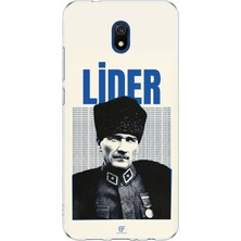 TechTree Redmi 8A Uyumlu Atatürk Lider Baskılı Silikon Kılıf