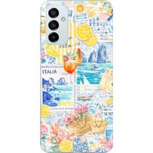 TechTree Samsung Galaxy M14 Uyumlu La Dolce Vita Italyan Rüyası Baskılı Silikon Kılıf