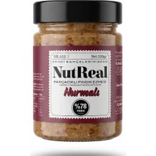 Nutreal Hurmalı Fındık Ezmesi (Parçacıklı ve Şeker Ilavesiz) - 320G