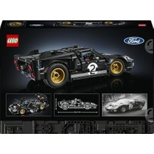 Skygo 1966 GT40 Mkıı Yarış Arabası 42223 – Yetişkinler Için Direksiyonu Çevirmek Için Düğme ve Kaputu Açmak Için Kol Dahil Gerçekçi Özellikler Içeren Model Araba Yapım Seti (793 Parça)