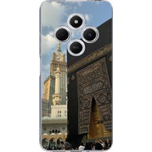 TechTree Redmi 14C Uyumlu Manevi Huzur Kabe Kapısı Umre Baskılı Silikon Kılıf