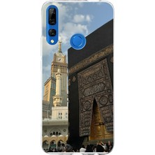 TechTree Honor 9x Uyumlu Manevi Huzur Kabe Kapısı Umre Baskılı Silikon Kılıf