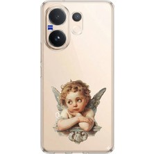 TechTree Vivo V60 Uyumlu Cupid's Dream (Eros’un Rüyası) Baskılı Silikon Kılıf