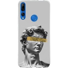 TechTree Honor 9x Uyumlu Modern Hellenistik Davut Baskılı Silikon Kılıf