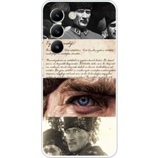 TechTree Vivo V30 Lite Uyumlu Ata'nın Emaneti Baskılı Silikon Kılıf