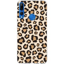 TechTree Honor 9x Uyumlu Vahşi Zarafet Leopar Desenli Baskılı Silikon Kılıf