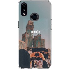TechTree Samsung Galaxy A10S Uyumlu Kabe Sevdası Baskılı Silikon Kılıf