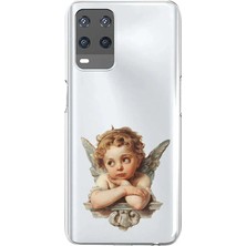 TechTree Oppo A54 Uyumlu Cupid's Dream (Eros’un Rüyası) Baskılı Silikon Kılıf