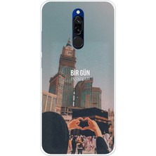 TechTree Redmi 8 Uyumlu Kabe Sevdası Baskılı Silikon Kılıf