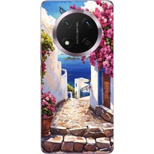 TechTree Honor Magic 7 Lite Uyumlu Ege'nin Kayıp Sokakları Baskılı Silikon Kılıf
