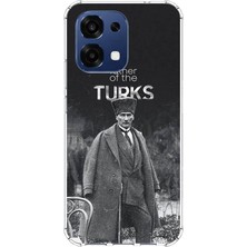 TechTree Oppo A6 Pro Uyumlu Atatürk'ün Mirası Baskılı Silikon Kılıf