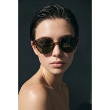 Bilge Karga Marion Tortoise Green Güneş Gözlüğü