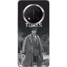 TechTree Honor Magic 7 Lite Uyumlu Atatürk'ün Mirası Baskılı Silikon Kılıf