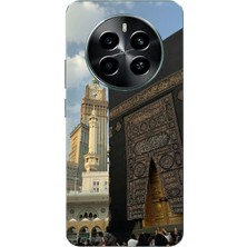 TechTree Realme 12 Pro-Pro Plus Uyumlu Manevi Huzur Kabe Kapısı Umre Baskılı Silikon Kılıf