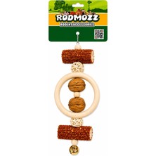 Rodmozz Premium Halkalı Cevizli Kemirgen Oyuncağı