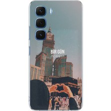 TechTree Infinix Hot 60 - Hot 60I Uyumlu Kabe Sevdası Baskılı Silikon Kılıf