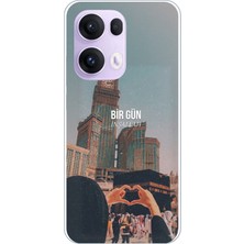 TechTree Oppo Reno 13 Pro Uyumlu Kabe Sevdası Baskılı Silikon Kılıf