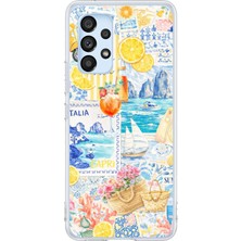 TechTree Samsung Galaxy A53 Uyumlu La Dolce Vita Italyan Rüyası Baskılı Silikon Kılıf